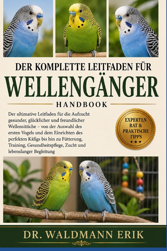 Der Komplette Leitfaden Für Wellengänger: Der ultimative Leitfaden für die Aufzucht gesunder, glücklicher und freundlicher....Training, Gesundheitspfl cover