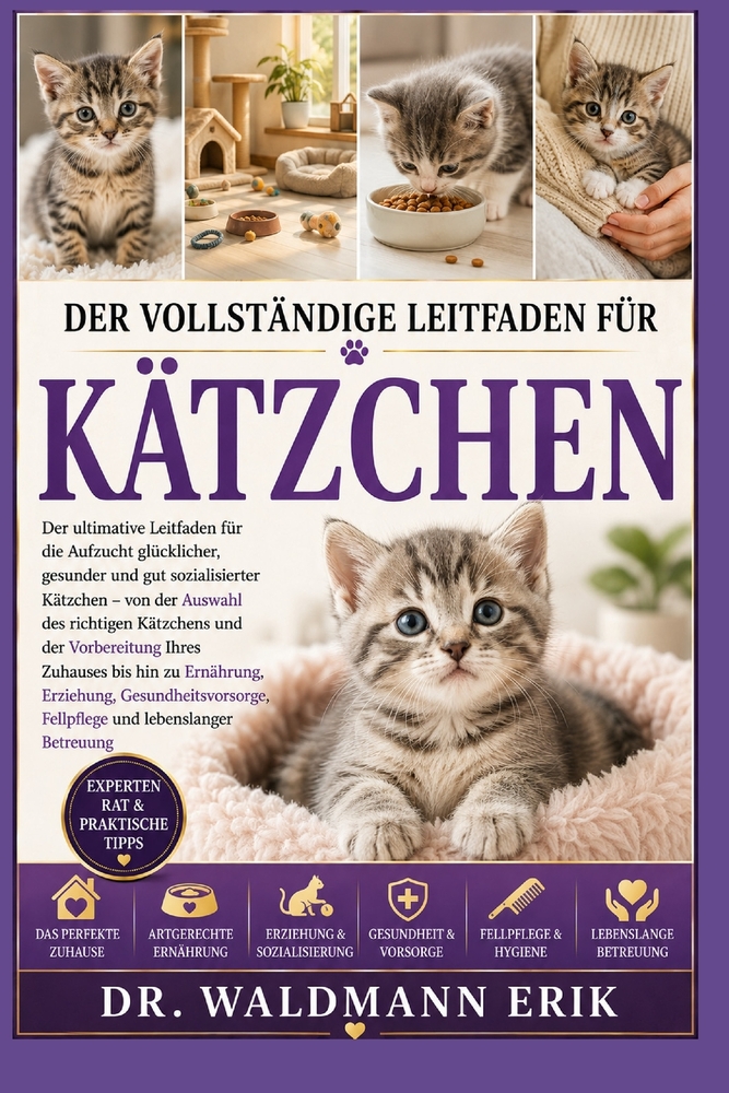Der Komplette Leitfaden Für Katzen: Der ultimative Leitfaden für die Aufzucht glücklicher, gesunder und ausgeglichener...und verantwortungsvoller lebe cover