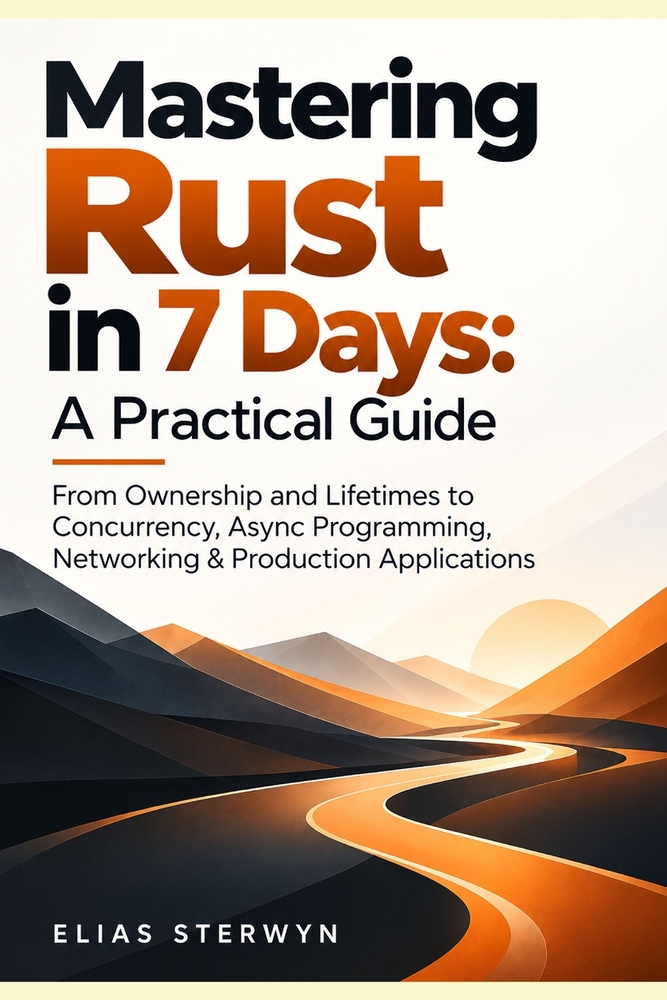 Mastering Rust in 7 Days: A Practical Guide: From Ownership and Lifetimes to Concurrency, Async Programming, Networking & Production Applications cover