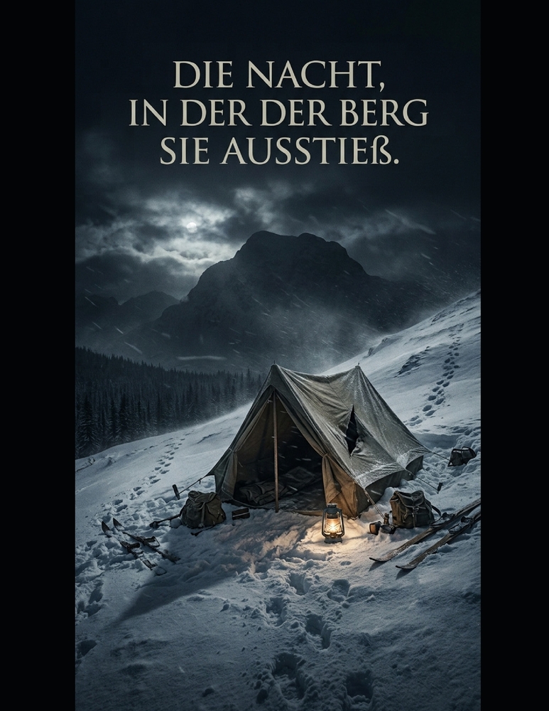 Die Nacht, in der der Berg sie ausstieß. cover