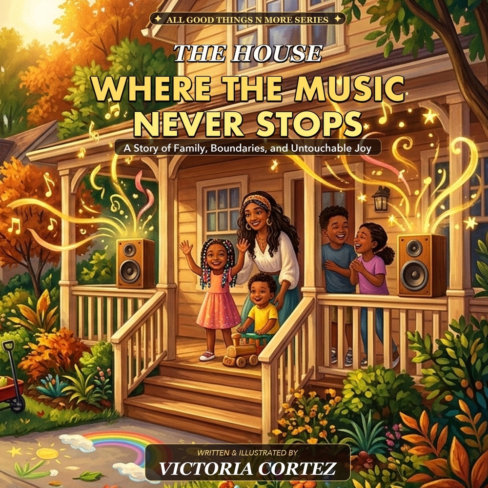 The House Where the Music Never Stops: A Story About Painted Rocks, Safe Hands, and the Invisible Shield cover