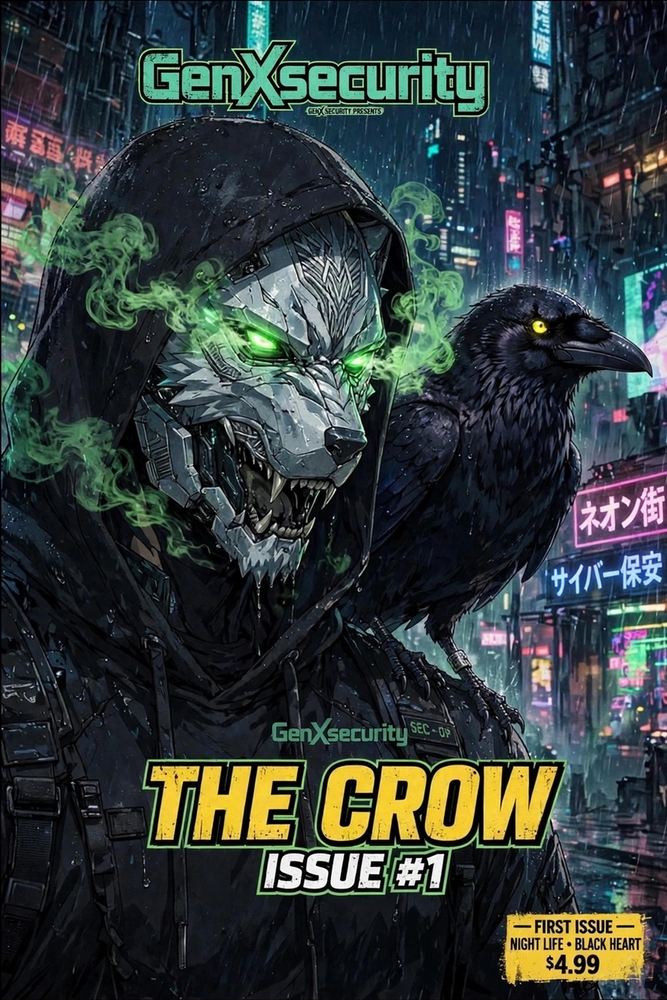 GenXsecurity and The Crow: The People's Guardian cover