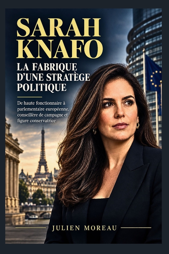 Sarah Knafo: LA FABRIQUE D'UNE STRATÈGE POLITIQUE: De Haute Fonctionnaire À Parlementaire Européenne, Conseillère De Campagne Et Figure Conservatrice cover