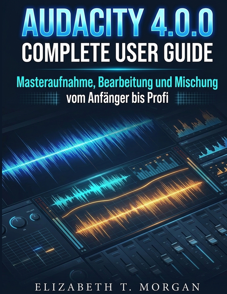 Audacity 4.0.0 Complete User Guide: Master Recording, Editing & Mixing from Beginner to Pro cover