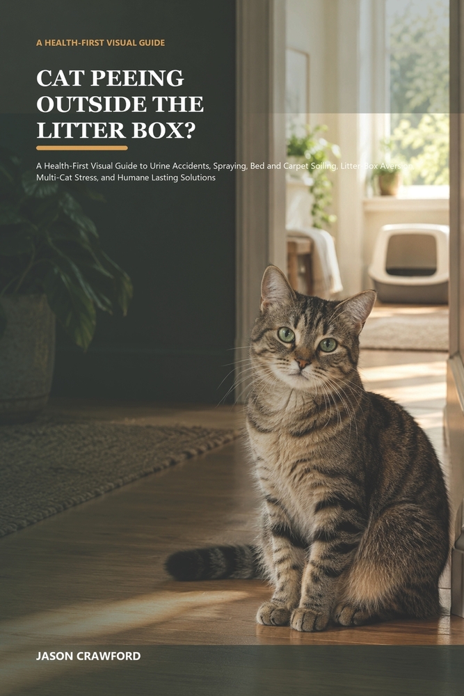 Cat Peeing Outside the Litter Box?: A Health-First Visual Guide to Urine Accidents, Spraying, Bed and Carpet Soiling, Litter-Box Aversion, Multi-Cat S cover