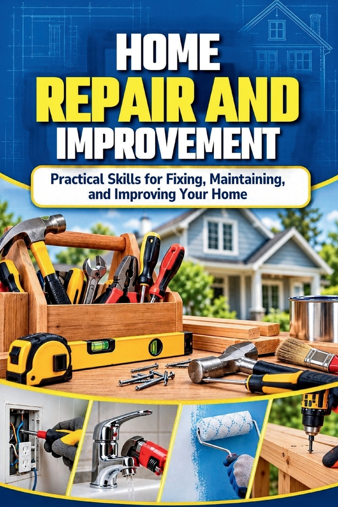 Home Repair and Improvement: Practical Skills for Fixing, Maintaining, and Improving Your Home cover