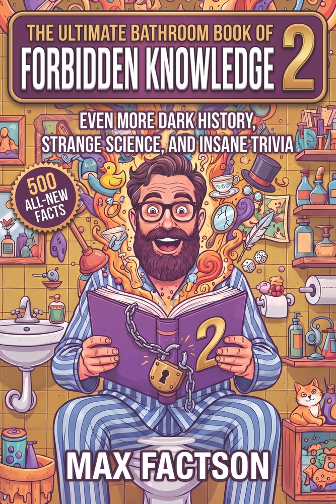 The Ultimate Bathroom Book of Forbidden Knowledge 2: Even More Dark History, Strange Science, and Insane Trivia They Still Didn't Teach You in School cover