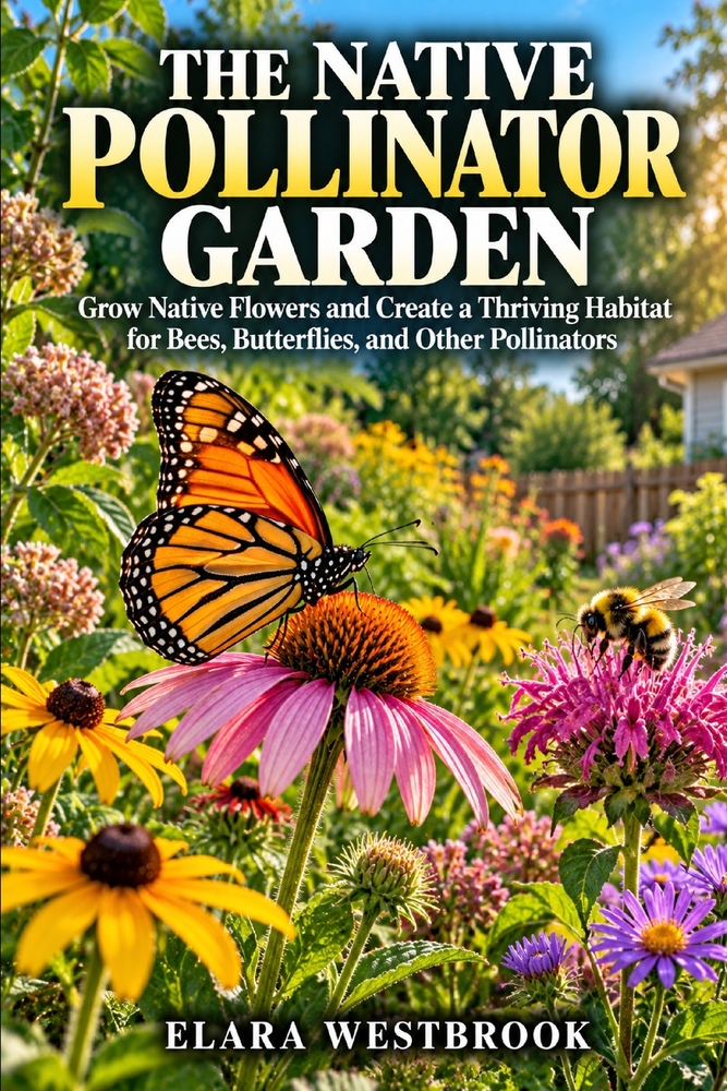 The Native Pollinator Garden: Grow Native Flowers and Create a Thriving Habitat for Bees, Butterflies, and Other Pollinators cover