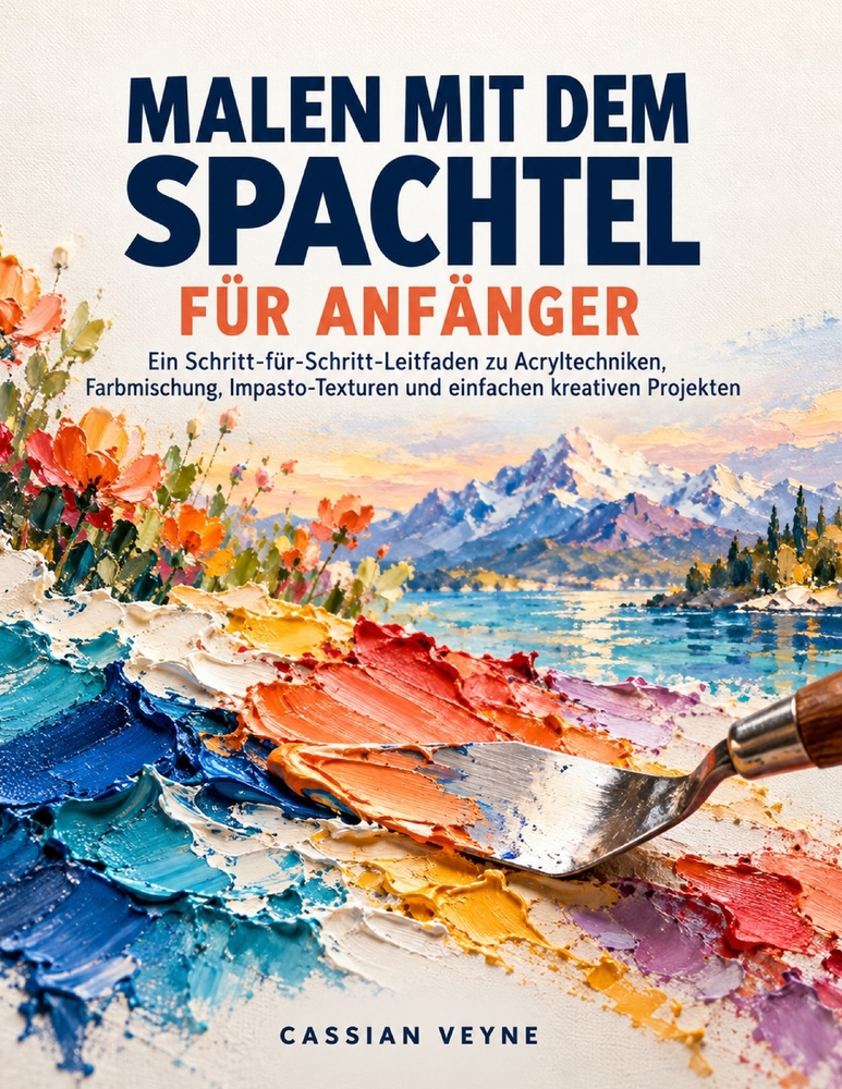Malen mit dem Spachtel für Anfänger cover