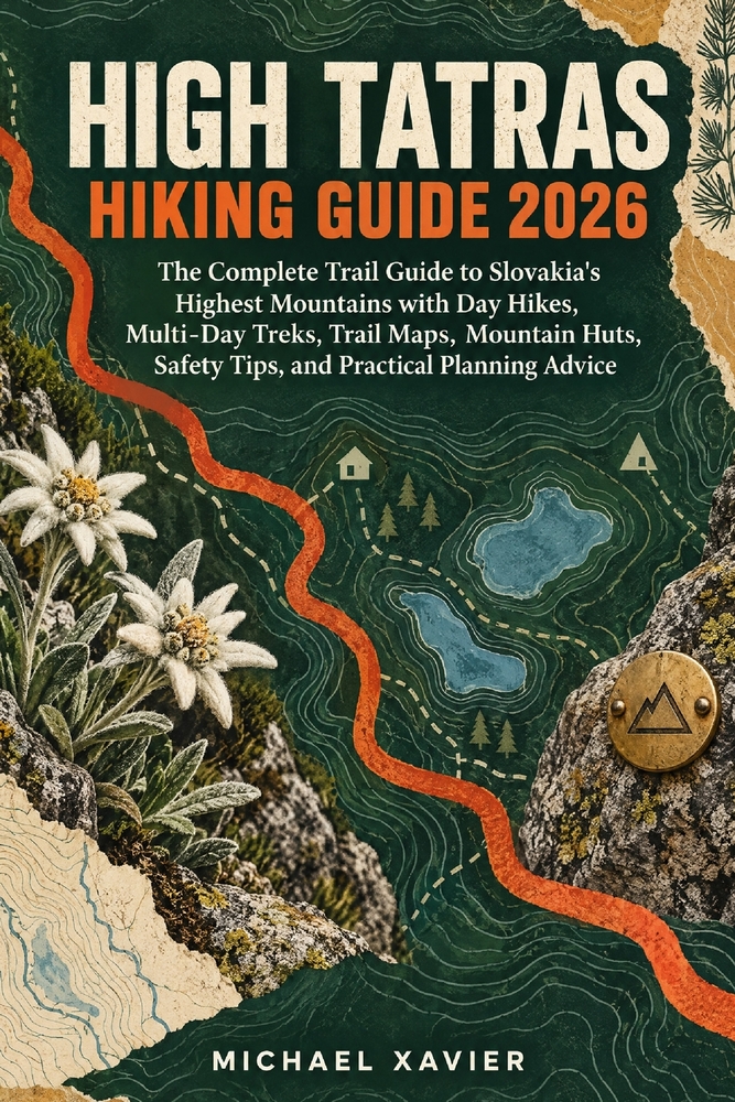 High Tatras Hiking Guide 2026: The Complete Trail Guide to Slovakia's Highest Mountains with Day Hikes, Multi-Day Treks, Trail Maps, Mountain Huts, Sa cover