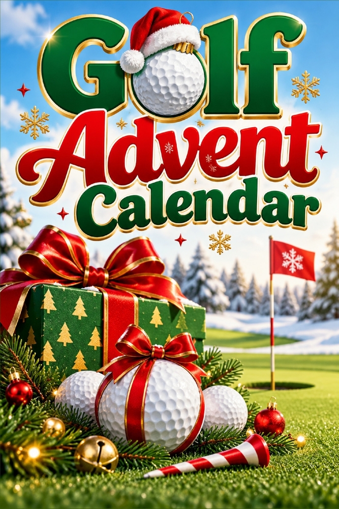 Golf Advent Calendar: 288 Amazing Golf Facts, Records, and Stories to Enjoy Every Day Until Christmas cover