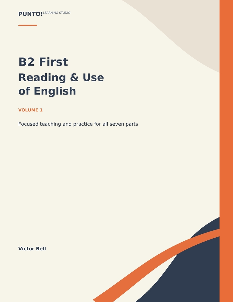 Punto! B2 First Reading & Use of English: Focused teaching and practice for all seven parts cover