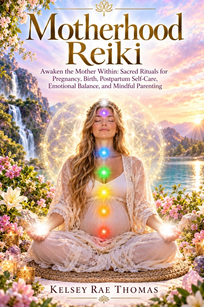 Motherhood Reiki: Sacred Rituals for Pregnancy, Birth, Postpartum Self-Care, Emotional Balance, and Mindful Parenting cover