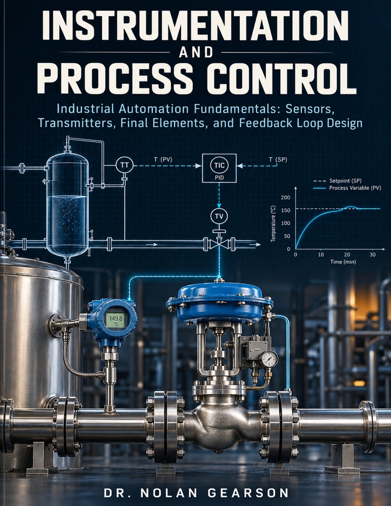 Instrumentation And Process Control: Industrial Automation Fundamentals Sensors, Transmitters, Final Elements, and Feedback Loop Design cover