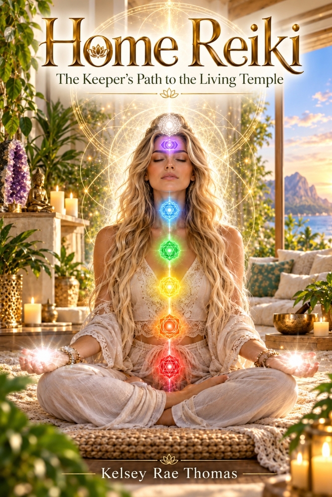 Home Reiki: The Keeper's Path to the Living Temple: Room-by-Room Energy Cleansing, Mindful Cleaning & Decluttering, Sacred Home Rituals, and Positive cover