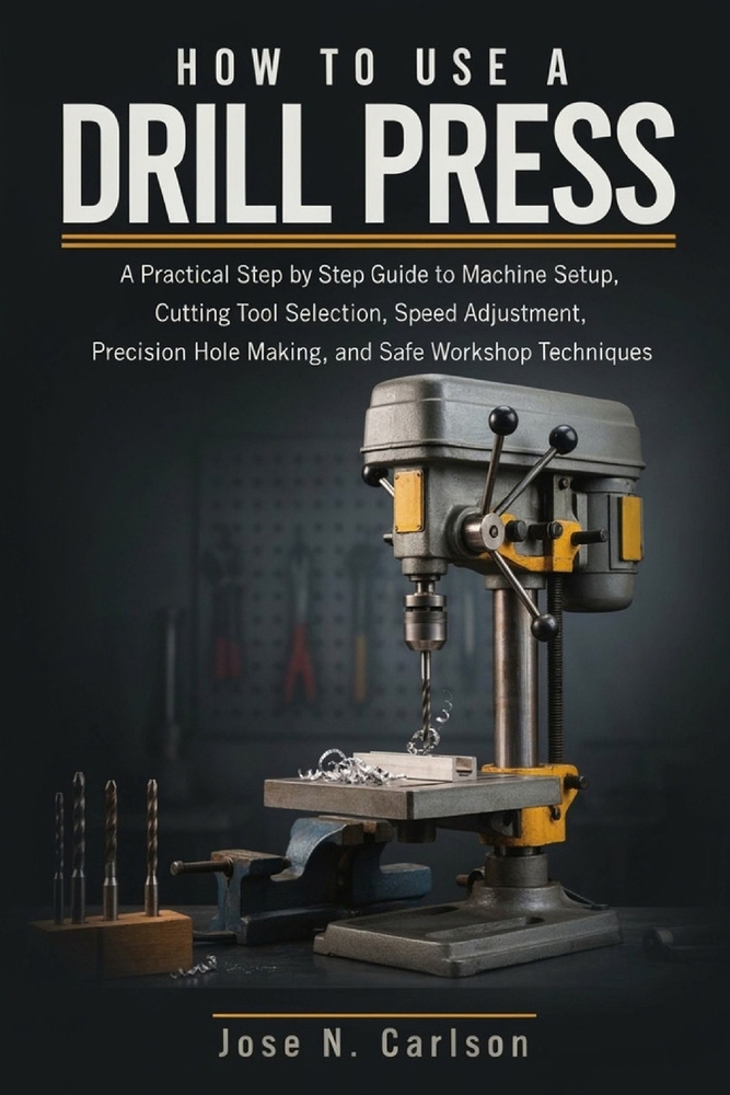 How to Use a Drill Press: A Practical Step by Step Guide to Machine Setup, Cutting Tool Selection, Speed Adjustment, Precision Hole Making, and Safe W cover