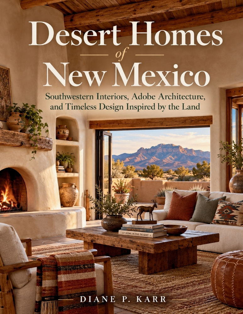 Desert Homes of New Mexico: Southwestern Interiors, Adobe Architecture, and Timeless Design Inspired by the Land cover
