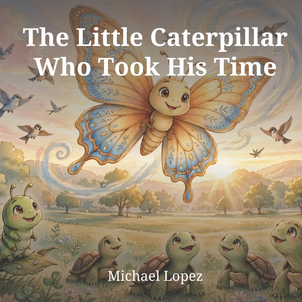 The little caterpillar who took his time cover