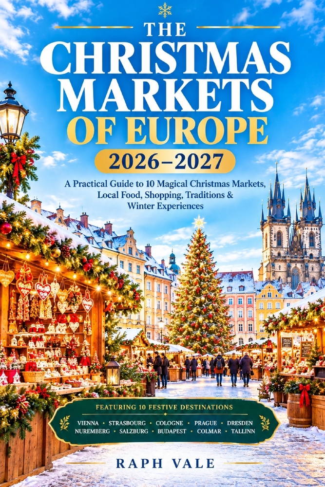 The Christmas Markets of Europe 2026-2027: A Practical Guide to 10 Magical Christmas Markets -Vienna Strasbourg Cologne Prague Dresden Nuremberg Salzb cover