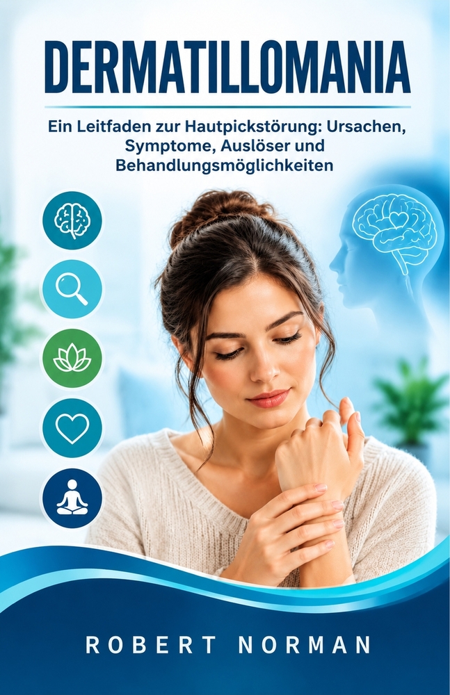 Dermatillomania: Ein Leitfaden zur Hautpickstörung: Ursachen, Symptome, Auslöser und Behandlungsmöglichkeiten cover