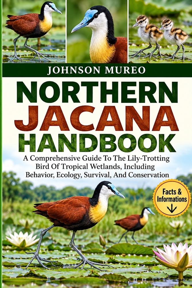 Northern Jacana Handbook: A Comprehensive Guide To The Lily-Trotting Bird Of Tropical Wetlands, Including Behavior, Ecology, Survival, And Conservatio cover