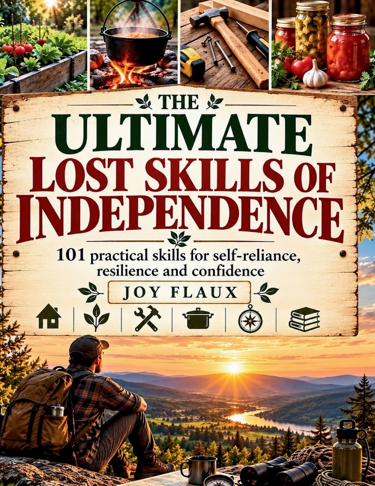 The Ultimate Lost Skills of Independence: 101 practical skills for self-reliance, resiliance and confidence cover