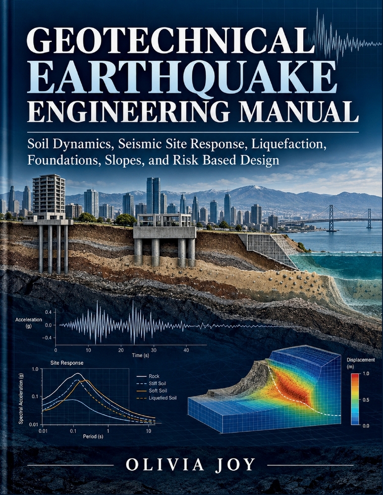 Geotechnical Earthquake Engineering Manual: Soil Dynamics, Seismic Site Response, Liquefaction, Foundations, Slopes, and Risk Based Design cover
