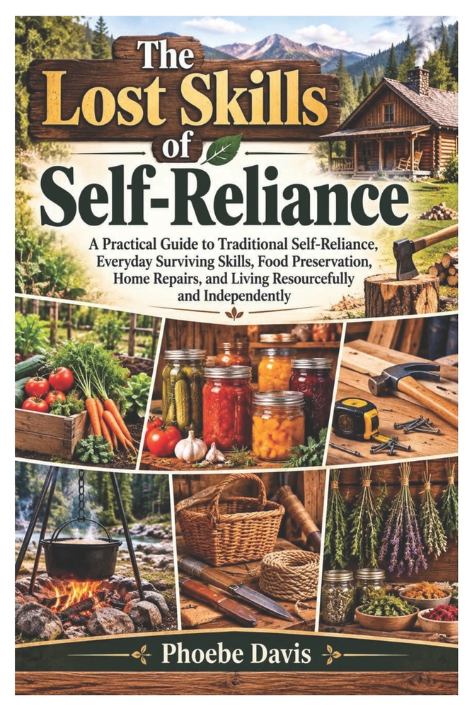 The Lost Skills of Self-Reliance: A Practical Guide to Traditional Self-Reliance, Everyday Survival Skills, Food Preservation, Home Repairs, and Livin cover