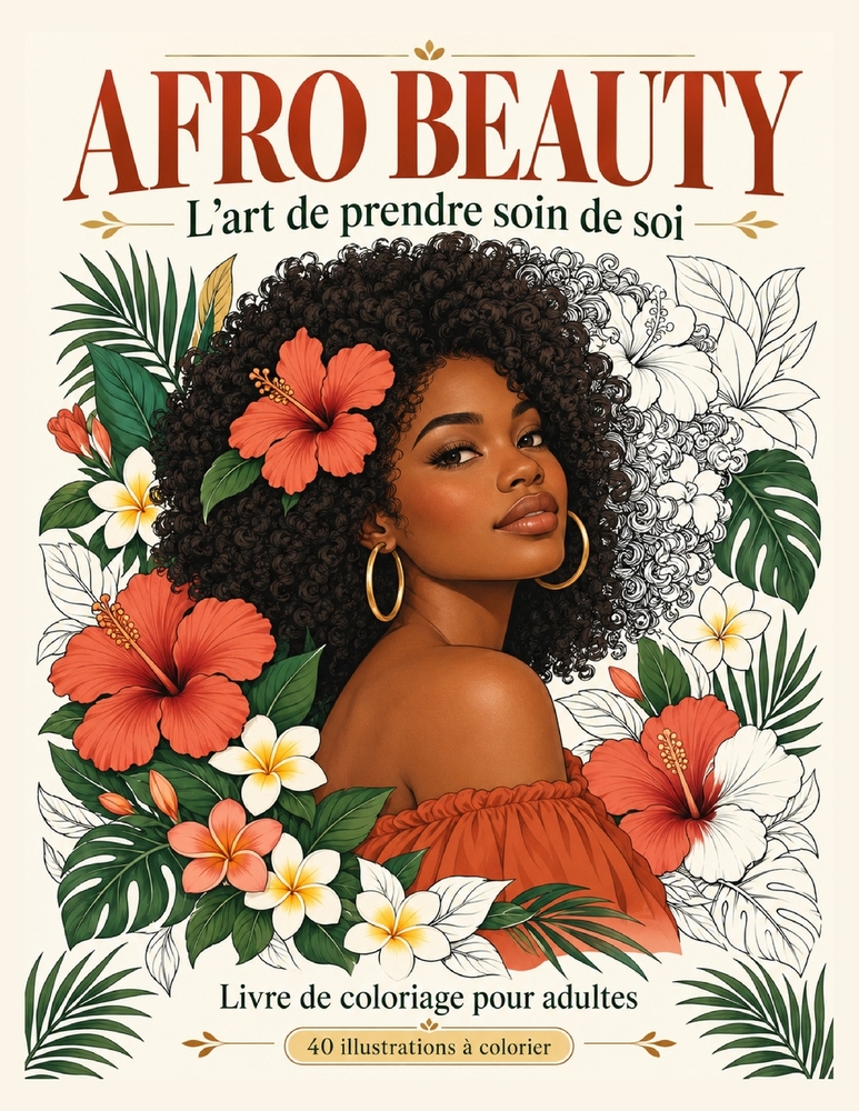 Afro Beauty - L'art de prendre soin de soi: Un moment de détente, de créativité et de reconnexion à soi. cover