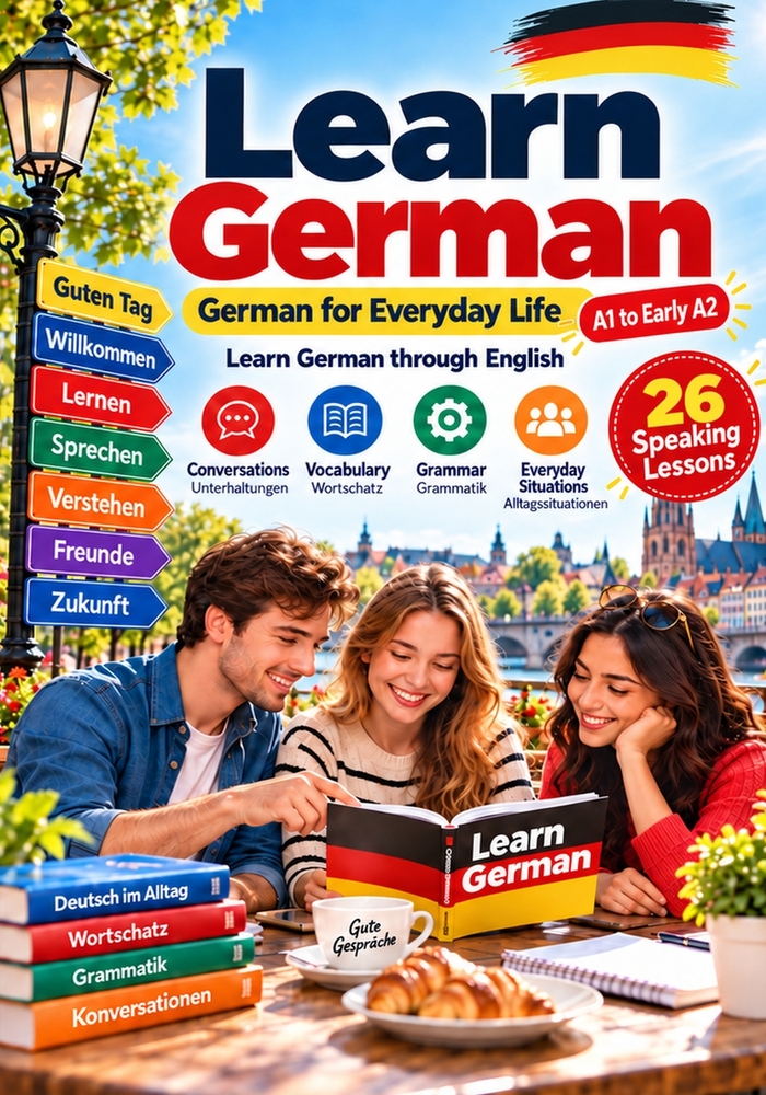 Learn German: German for Everyday Life: Learn German through English cover