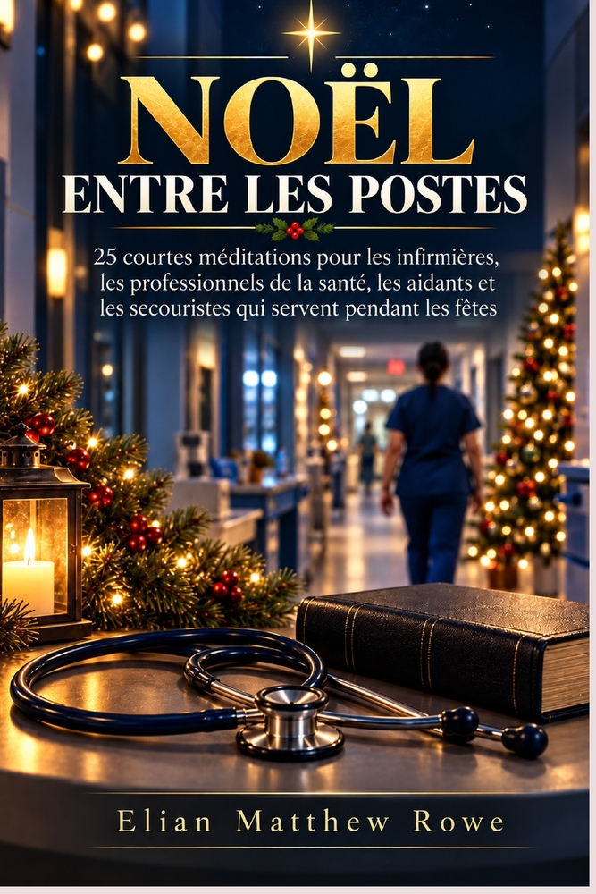 Noël Entre Les Postes: 25 courtes méditations pour les infirmières, les professionnels de la santé, les aidants et les secouristes qui servent pendant cover
