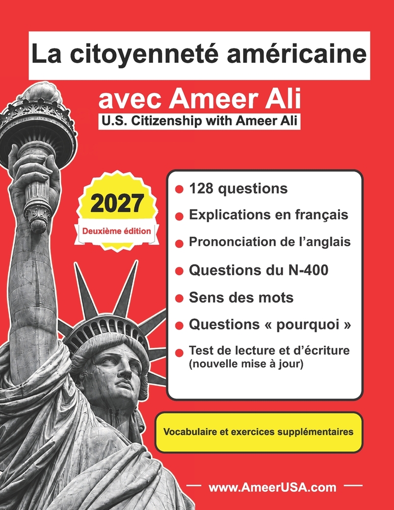 La citoyenneté américaine avec Ameer Ali 2027: U.S. Citizenship with Ameer Ali cover