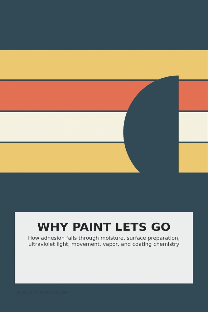 Why Paint Lets Go: How adhesion fails through moisture, surface preparation, ultraviolet light, movement, vapor, and coating chemistry cover