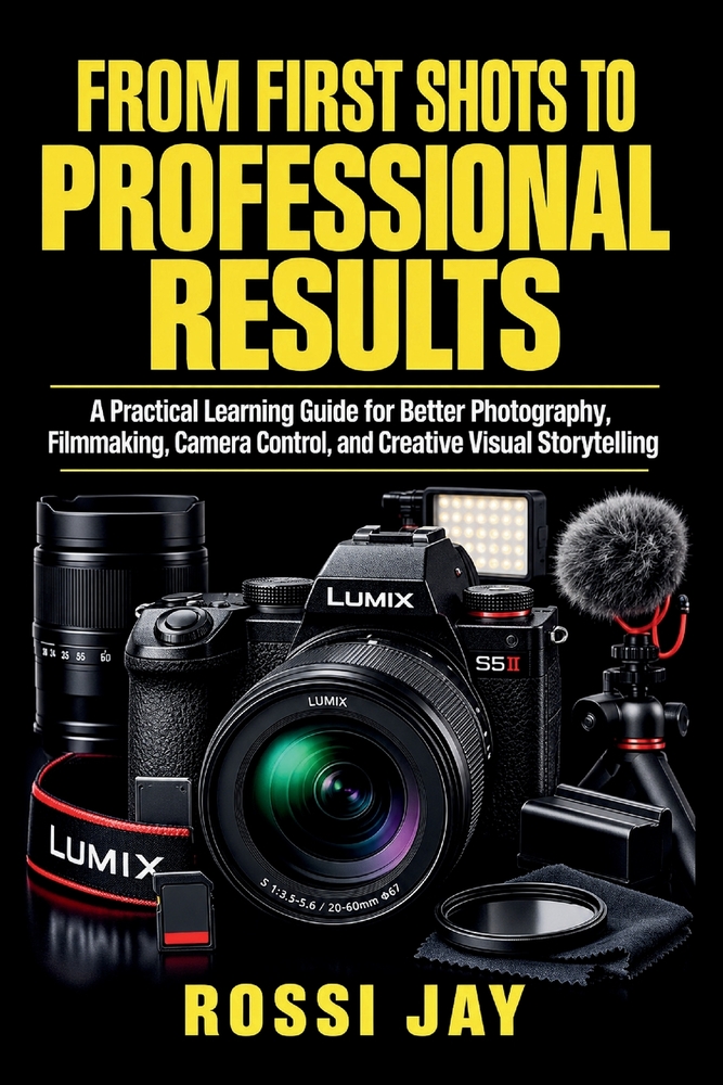 From First Shots to Professional Results: A Practical Learning Guide for Better Photography, Filmmaking, Camera Control, and Creative Visual Storytell cover
