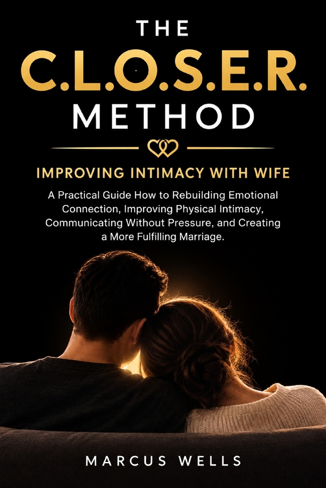 Improving Intimacy With Wife: THE C.L.O.S.E.R. METHOD. A Practical Guide How to Rebuilding Emotional Connection, Improving Physical Intimacy, Communic cover