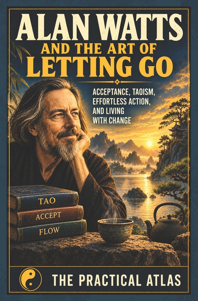 Alan Watts and the Art of Letting Go: Acceptance, Taoism, Effortless Action, and Living with Change cover