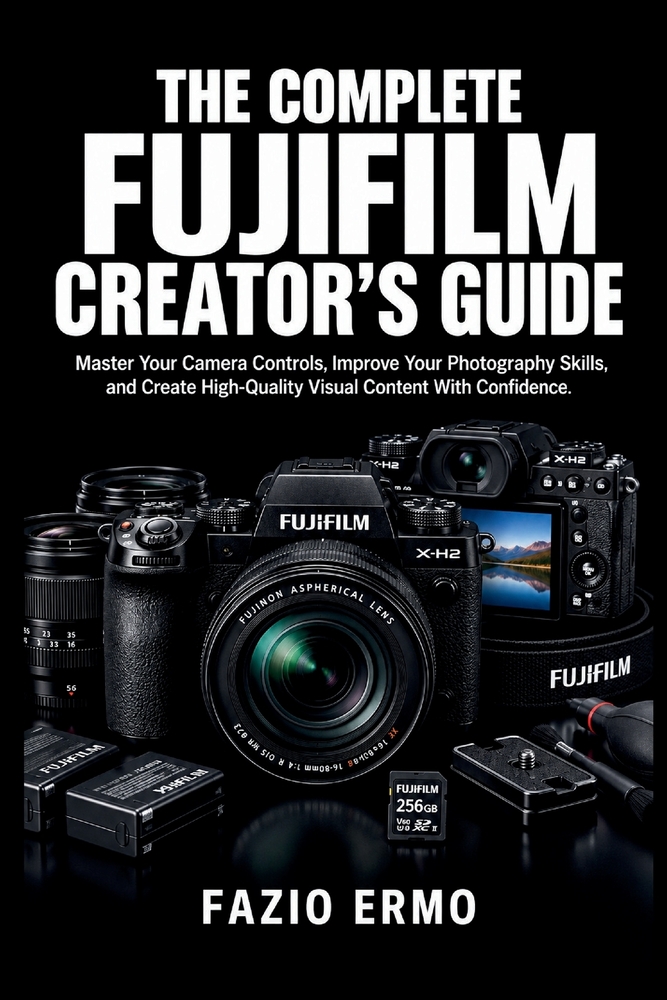 The Complete Fujifilm Creator's Guide: Master Your Camera Controls, Improve Your Photography Skills, and Create High-Quality Visual Content With Confi cover