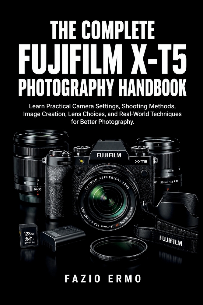 The Complete Fujifilm X-T5 Photography Handbook: Learn Practical Camera Settings, Shooting Methods, Image Creation, Lens Choices, and Real-World Techn cover