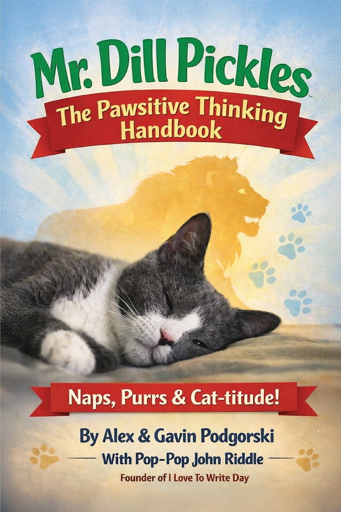 The Pawsitive Thinking Handbook: Naps, Purrs & Cat-titude! cover