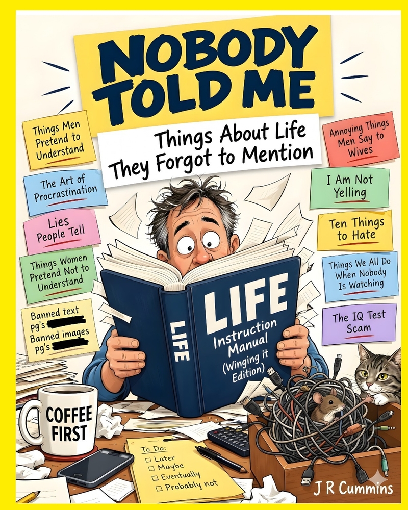 Nobody Told Me: Things About Life They Forgot To Mention cover