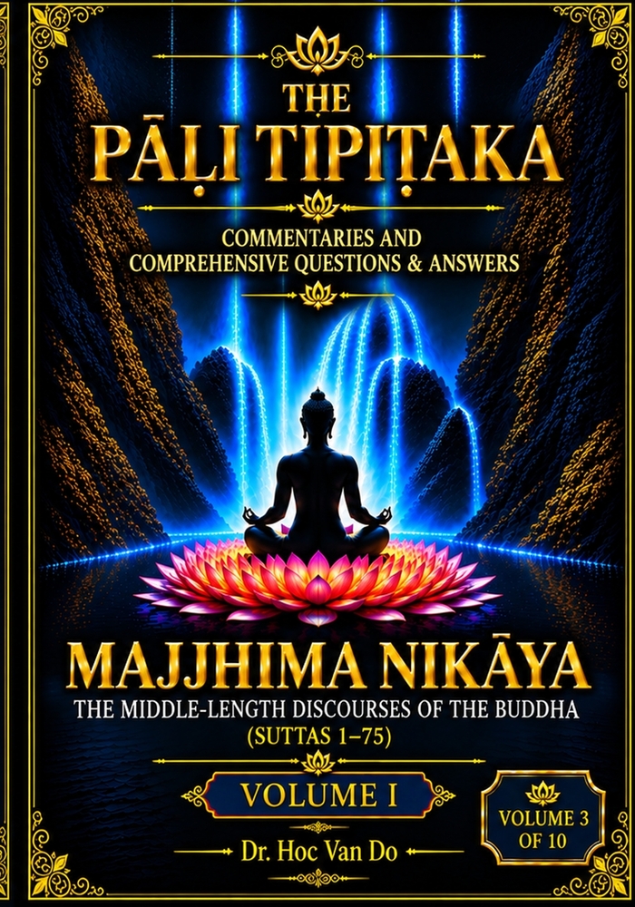 Majjhima NikĀya Volume I: The Middle-Length Discourses of the Buddha - Commentaries and Comprehensive Questions & Answers cover