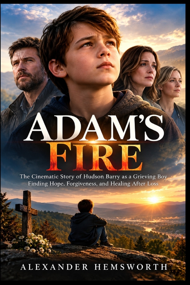 Adam's Fire: The Cinematic Story of Hudson Barry as a Grieving Boy Finding Hope, Forgiveness, and Healing After Loss cover