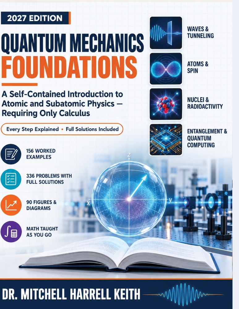 Quantum Mechanics Foundations: A Self-Contained Introduction to Atomic and Subatomic Physics - Requiring Only Calculus cover