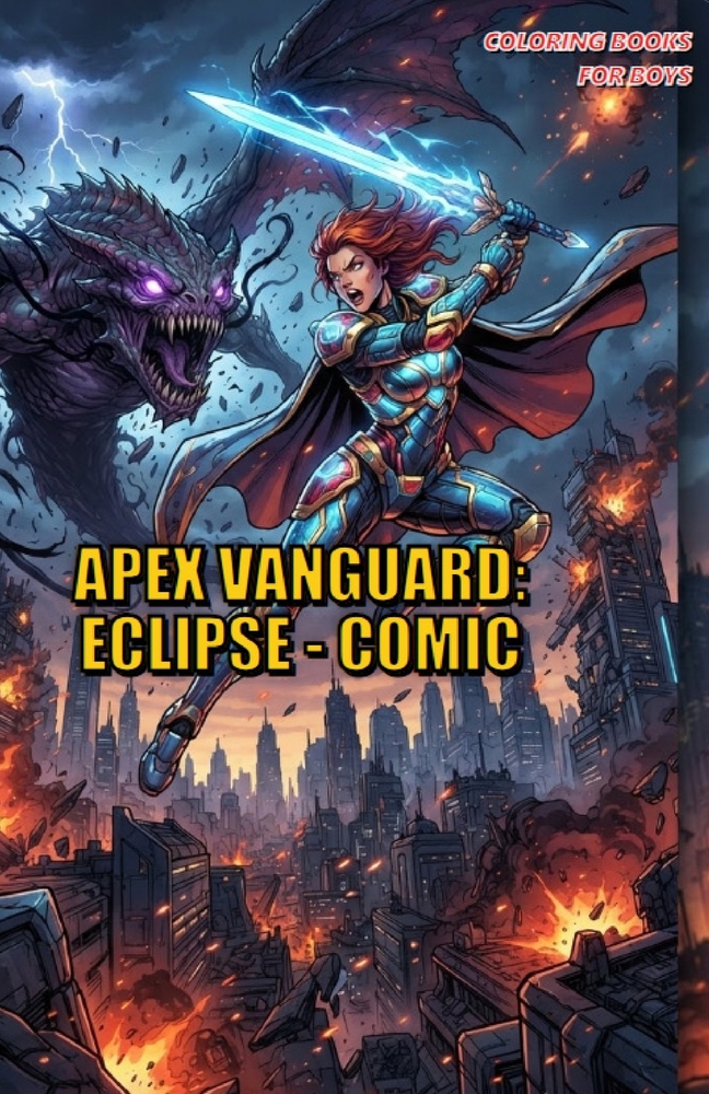 Apex Vanguard: Eclipse - Comic cover