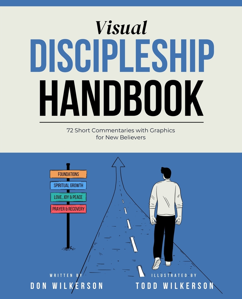 Visual Discipleship Handbook: 72 Short Commentaries with Graphics for New Believers cover