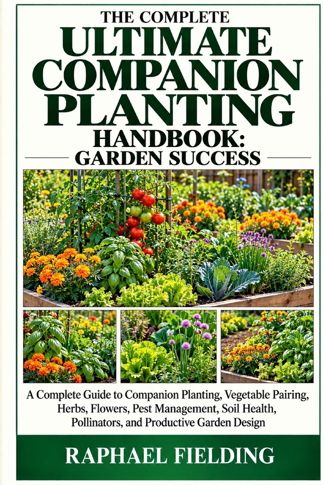 The Complete Ultimate Companion Planting Handbook: GARDEN SUCCESS: A Complete Guide to Companion Planting, Vegetable Pairing, Herbs, Flowers, Pest Man cover