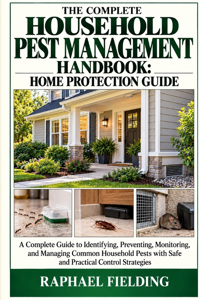 The Complete Household Pest Management Handbook: HOME PROTECTION GUIDE: A Complete Guide to Identifying, Preventing, Monitoring, and Managing Common H cover