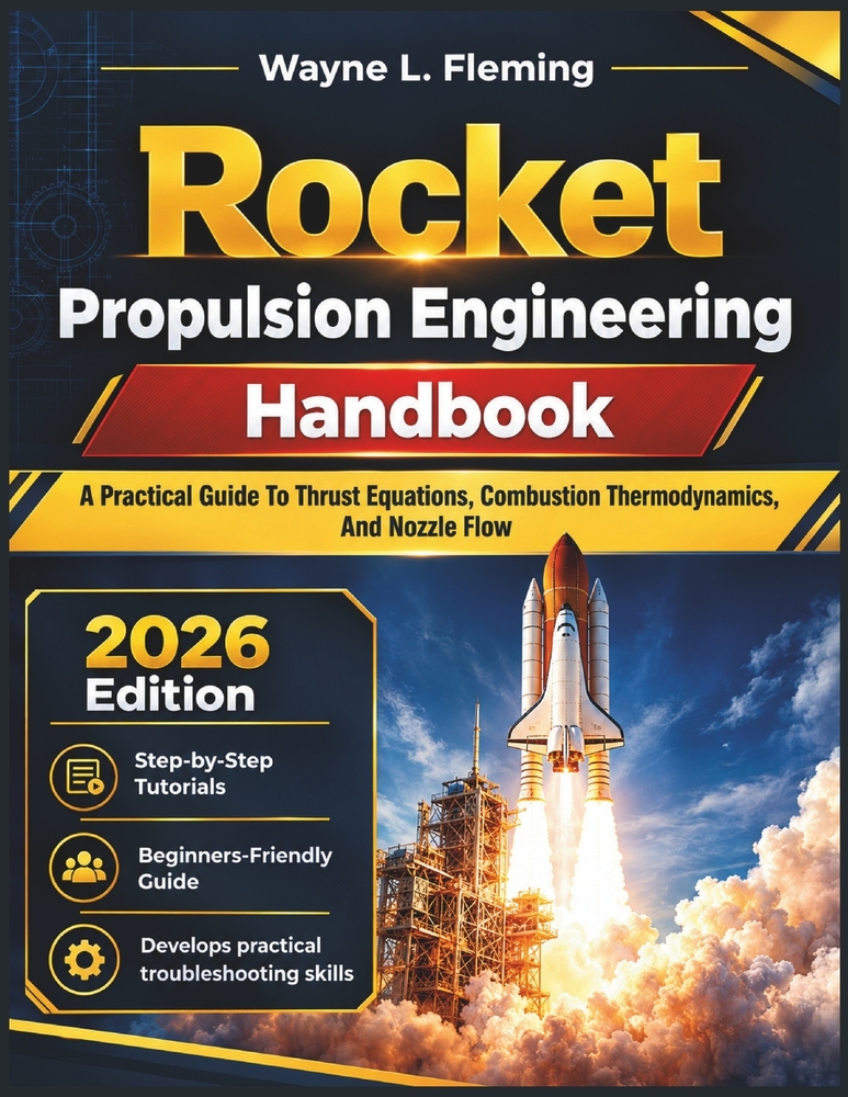 Rocket Propulsion Engineering Handbook: A Practical Guide To Thrust Equations, Combustion Thermodynamics, And Nozzle Flow cover
