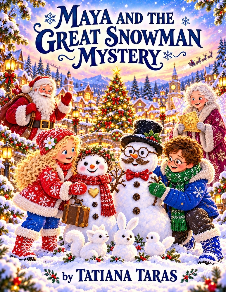 Maya and the Great Snowman Mystery cover