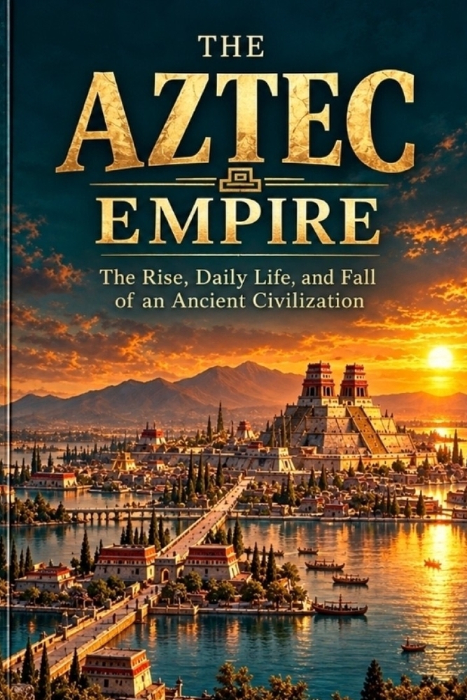 The Aztec Empire: The Rise, Daily Life, and Fall of an Ancient Civilization cover